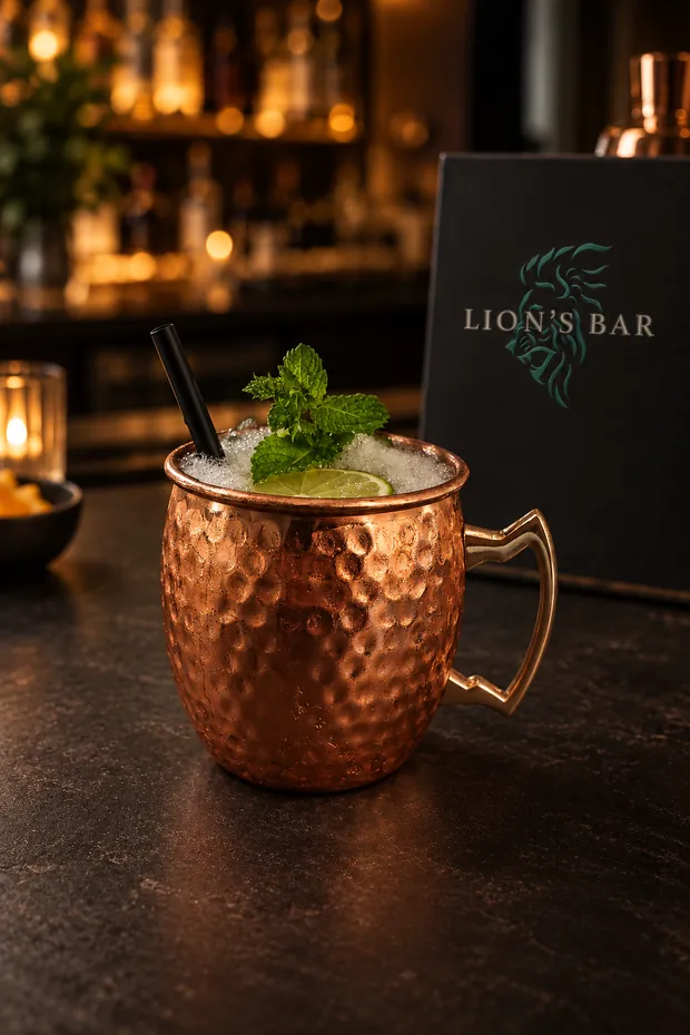 Moscow Mule / London Mule, servi au Lion’s Bar